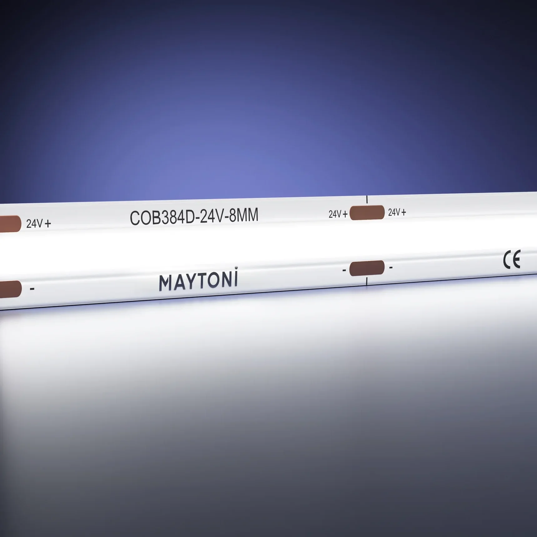 Светодиодная лента Ultra 24В COB 12Вт/м 6000К 5м IP 20 201077