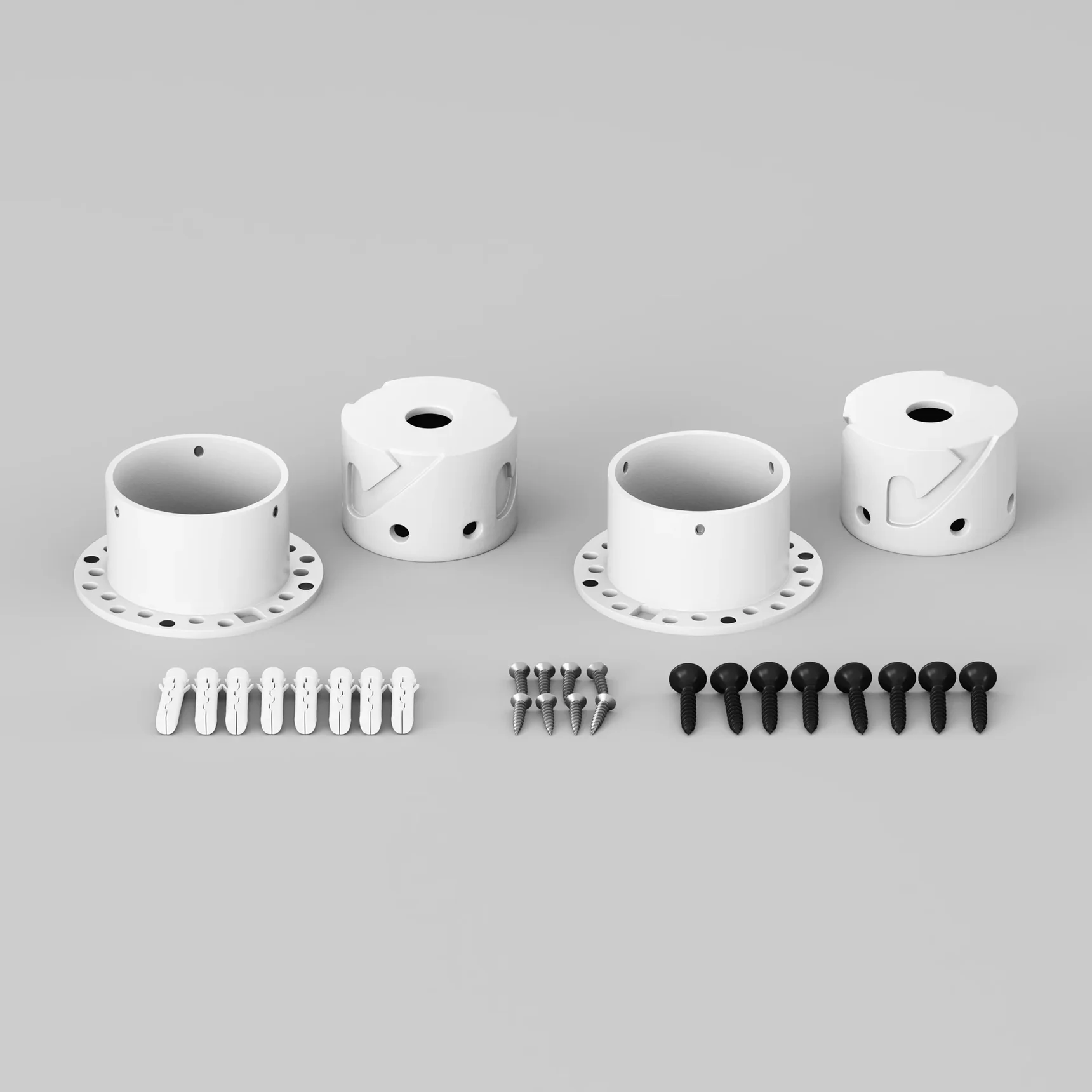 Набор для двухстороннего скрытого монтажа Nemo D18