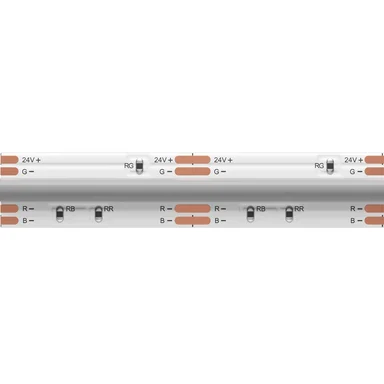 Светодиодная лента Ultra 24В COB 14Вт/м RGB 5м IP20 201217