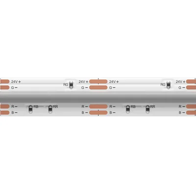 Светодиодная лента Ultra 24В COB 14Вт/м RGB 5м IP20 201217