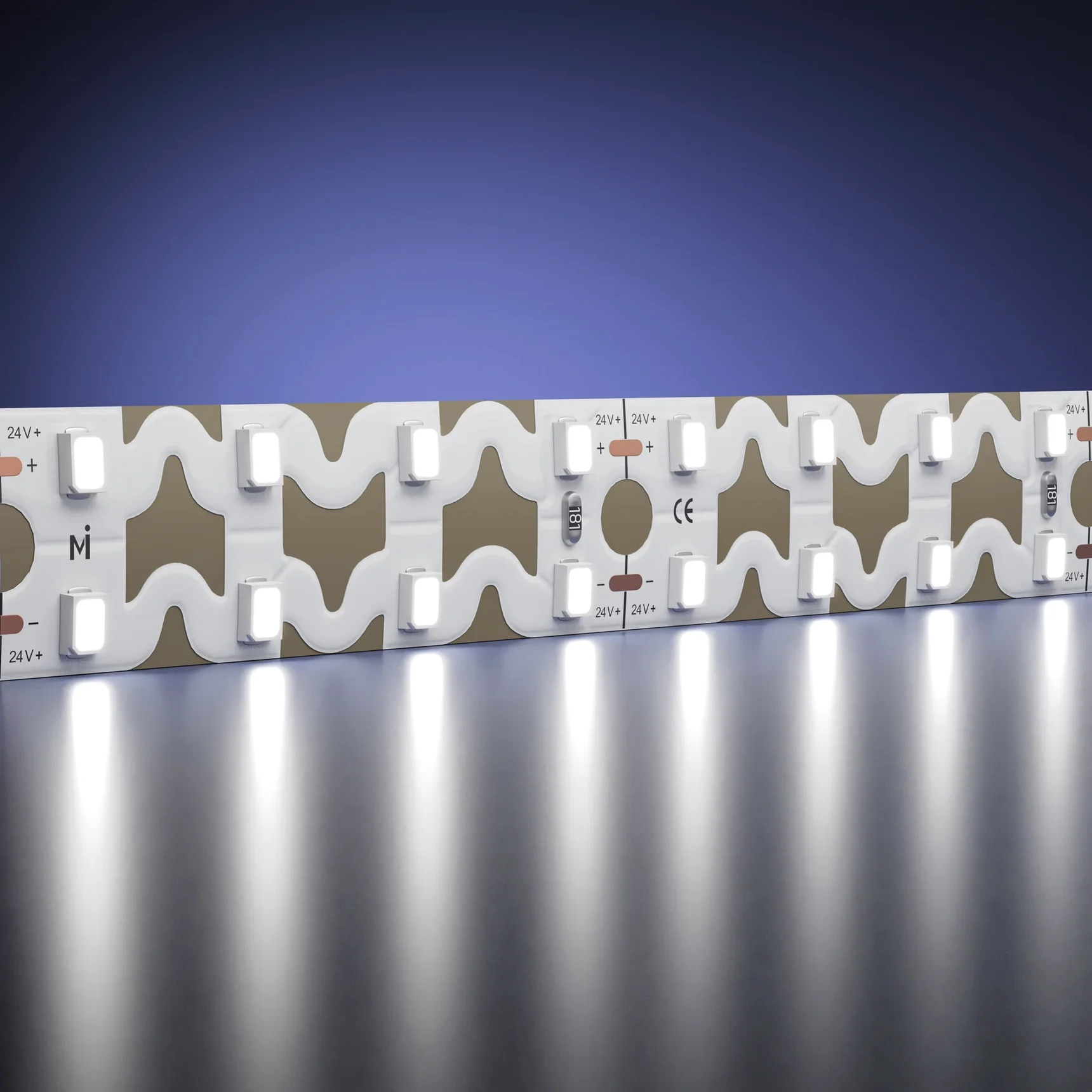 Светодиодная лента Ultra 24В 2835 19,2Вт/м 6000K 5м IP20 201228