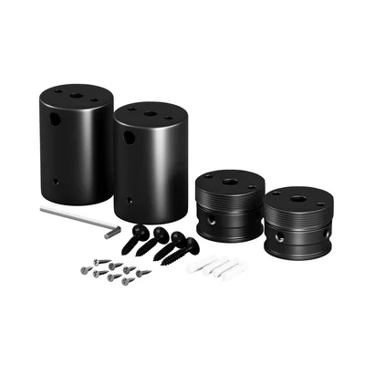 Набор для двухстороннего накладного монтажа Nemo D25 черный