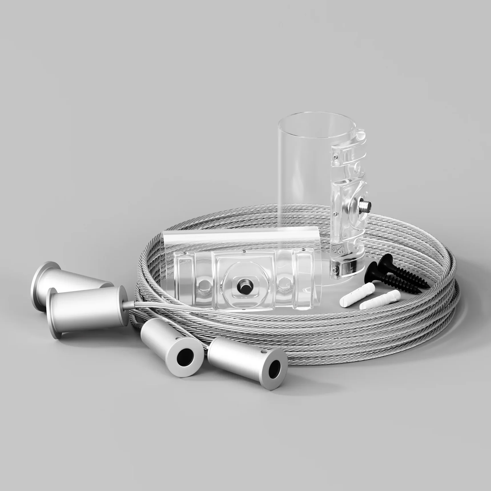 Комплект подвесов для горизонтального подвесного монтажа Nemo D25