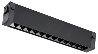 205117CCT Светильник д/1-фазного трека TETA CCT LED 9W 810LM 24G ЧЕРНЫЙ 3000/4000/6000K