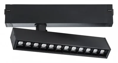 205317 Светильник д/1-фазного трека TETA LED 9W 700LM 24G ЧЕРНЫЙ SMART 3000-6000K DIM