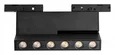 206937 Светильник линейный поворотный 24V д/трека LINEA LED 6W 500LM 30G ЧЕРНЫЙ 3000K