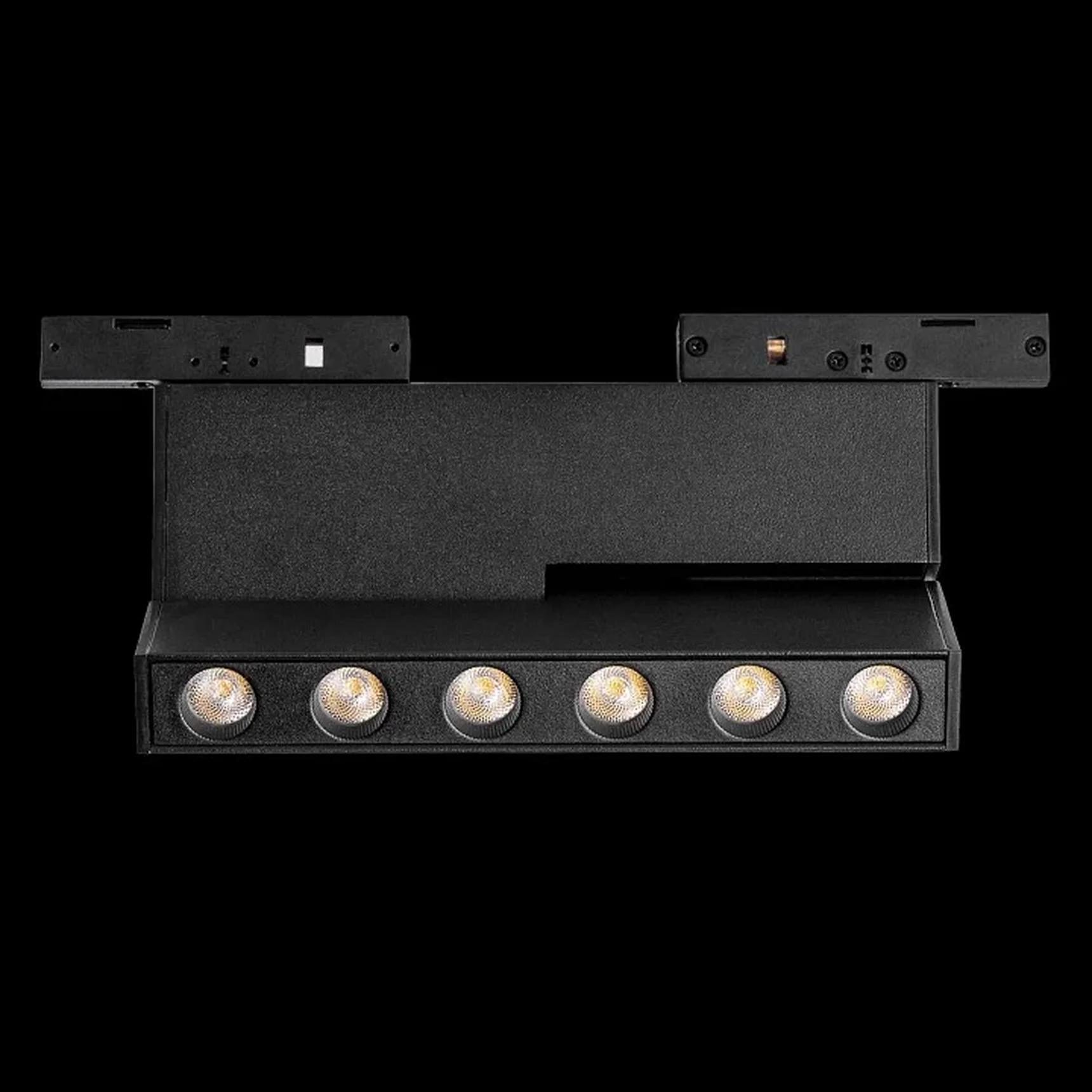206947 Светильник линейный поворотный 24V д/трека LINEA LED 6W 500LM 30G ЧЕРНЫЙ 4000K