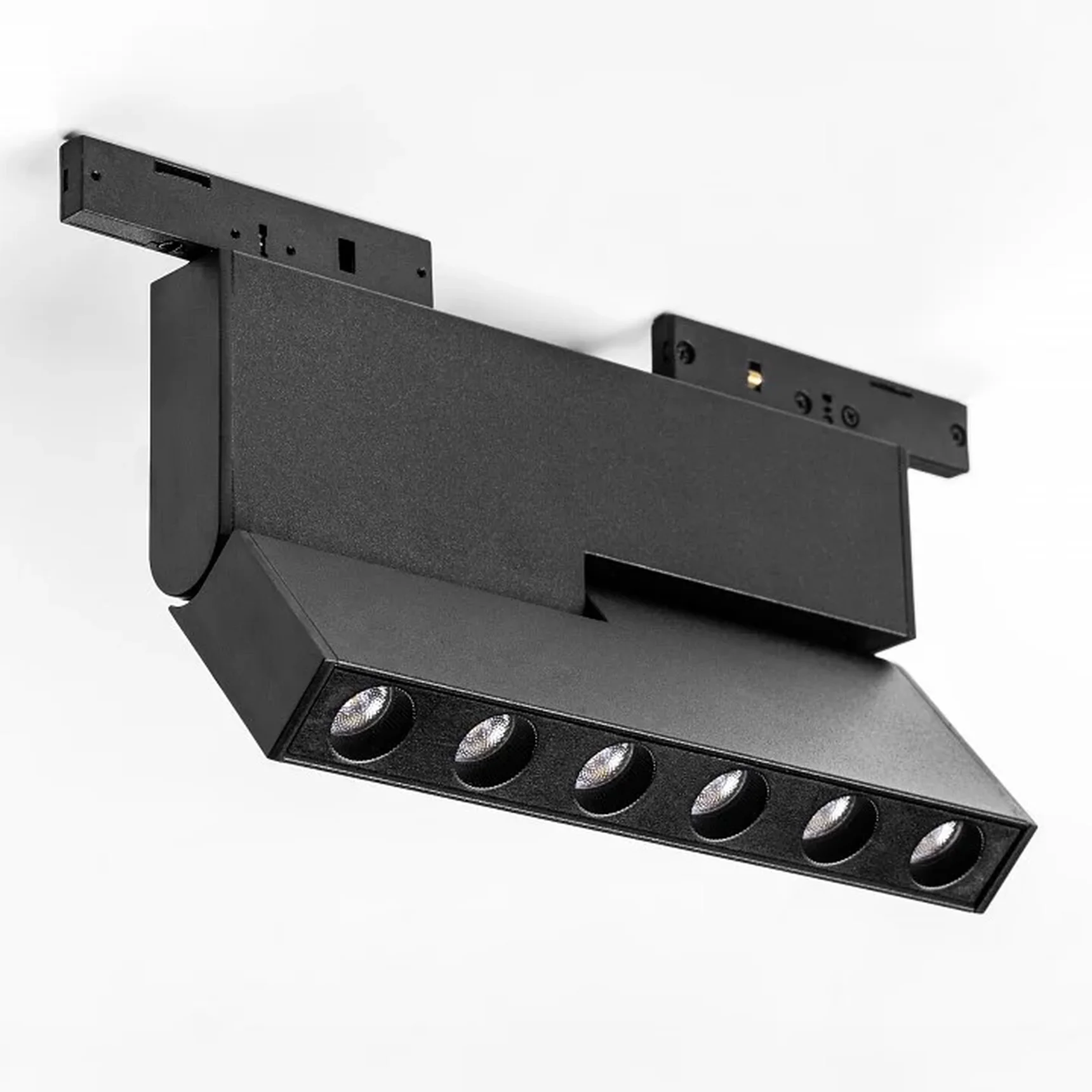 206947 Светильник линейный поворотный 24V д/трека LINEA LED 6W 500LM 30G ЧЕРНЫЙ 4000K