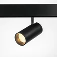 209237 Светильник 48V для 1-фазного трека UNO LED 15W 1200LM 28G ANTIGLARE ЧЕРНЫЙ МАТОВЫЙ 3000K