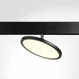 209747 Светильник поворотный 48V д/трека UNO LED 12W 1000LM 180G ЧЕРНЫЙ МАТОВЫЙ 4000K