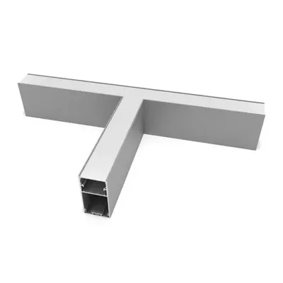 Соединитель RVE-CONNECT-T угловой T-образный для встраиваемого профиля 35x67 мм.