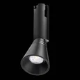210847 Светильник 48V (D65) DUE HERMES 6W 590LM 36G ЧЕРНЫЙ 4000K