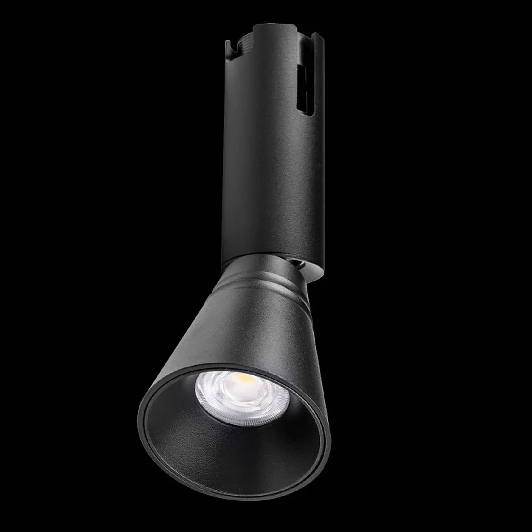 210847 Светильник 48V (D65) DUE HERMES 6W 590LM 36G ЧЕРНЫЙ 4000K