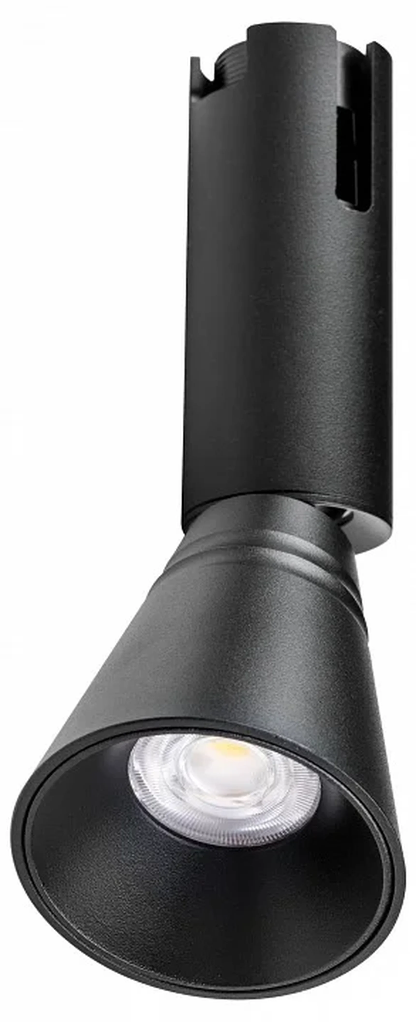210847 Светильник 48V (D65) DUE HERMES 6W 590LM 36G ЧЕРНЫЙ 4000K