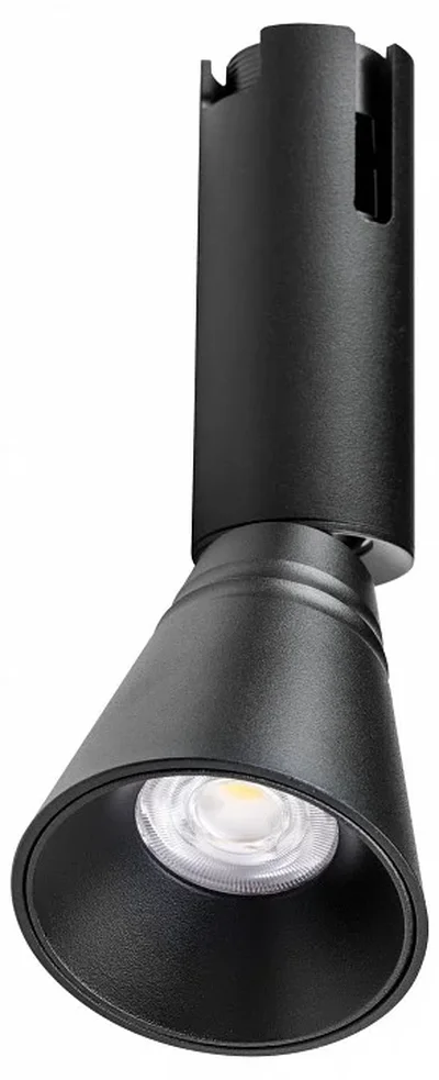 210847 Светильник 48V (D65) DUE HERMES 6W 590LM 36G ЧЕРНЫЙ 4000K