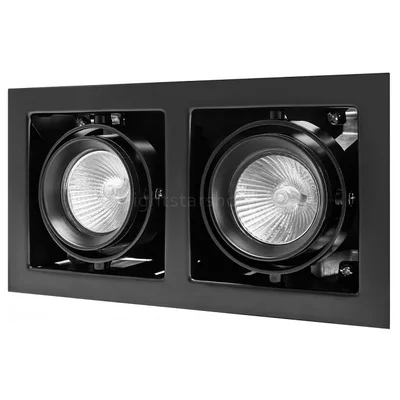 214028 Светильник CARDANO 16Х2 MR16/HP16 ЧЕРНЫЙ