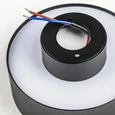 215937 Светильник ACUTO LED up 6W+down 18W 1920LM 120G ЧЕРНЫЙ 3000K