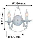 Бра Chateau 2164-2W