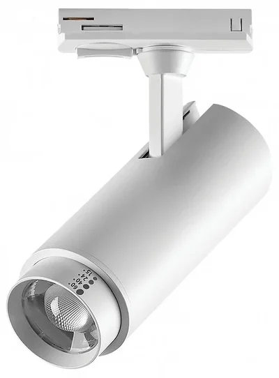 218016 Светильник FUOCO P+CCT д/трек-системы Barra LED 5-9-13W 490/630/930LM 15-60G БЕЛЫЙ 3000-4000-6000K