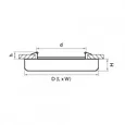 221362 Светильник ZOCCO CYL LED 36W 2880LM 270G 3000K