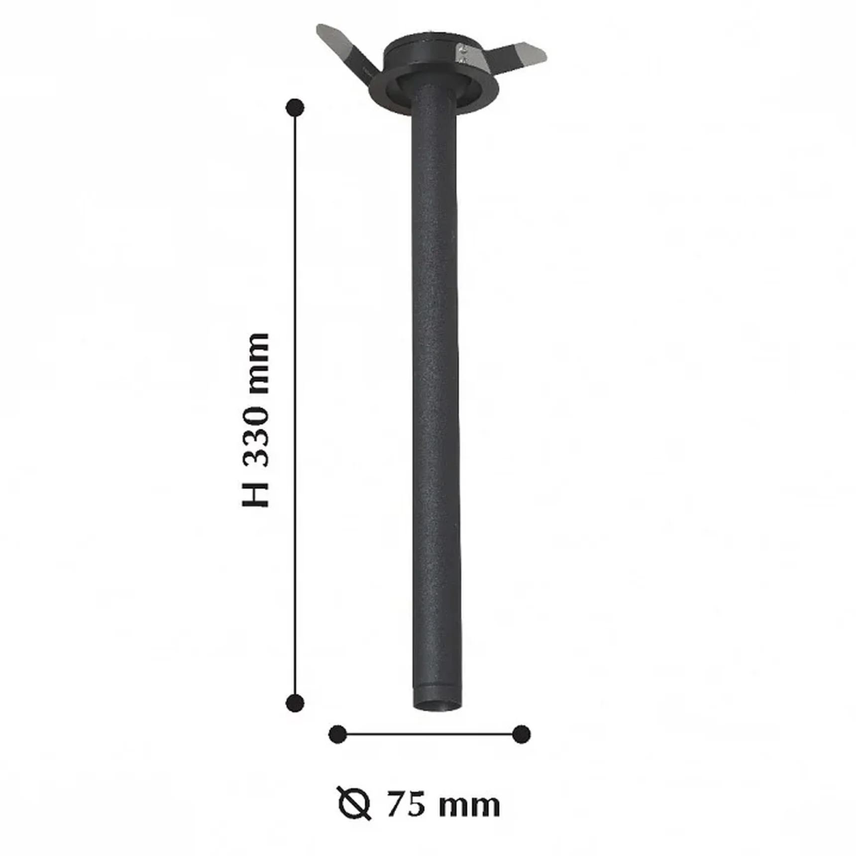 Врезной светильник 1*LED*5W, 4000K