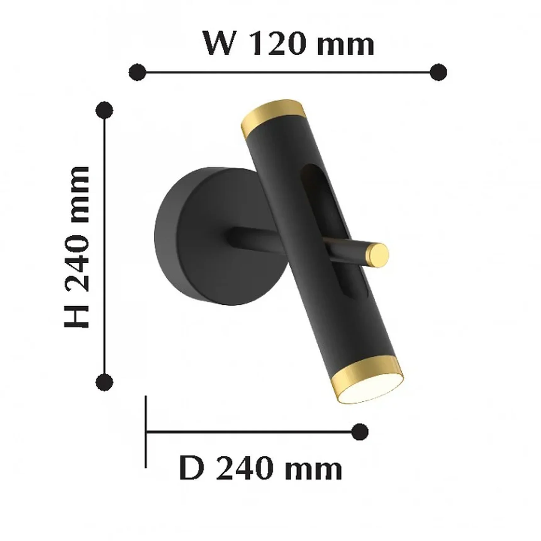 Настенный светильник 2*LED*3W, 4000K