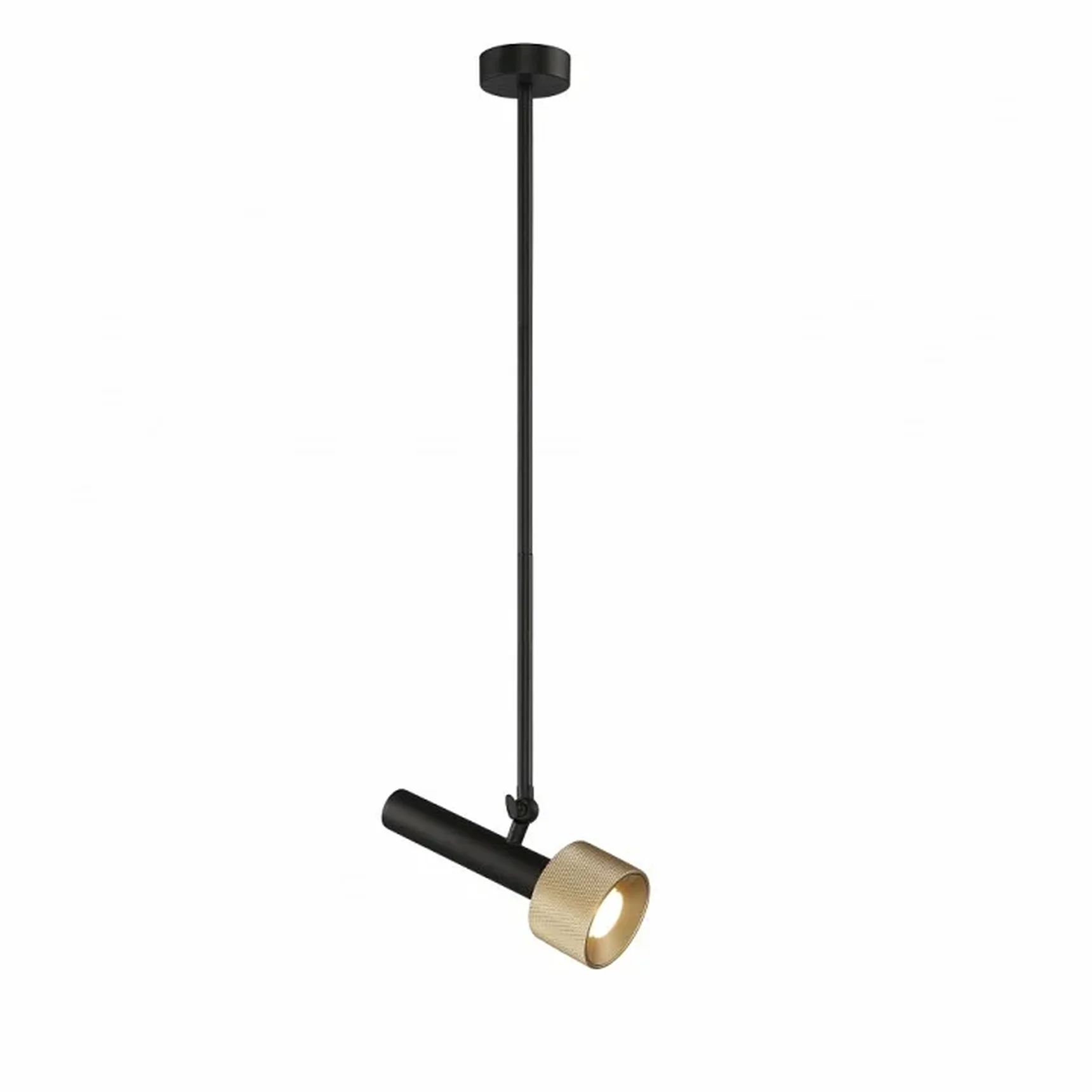 Светильник потолочный iLEDEX Delta 2361-1 BK+BR