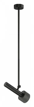 Светильник потолочный iLEDEX Delta 2361-1 BK+GRP