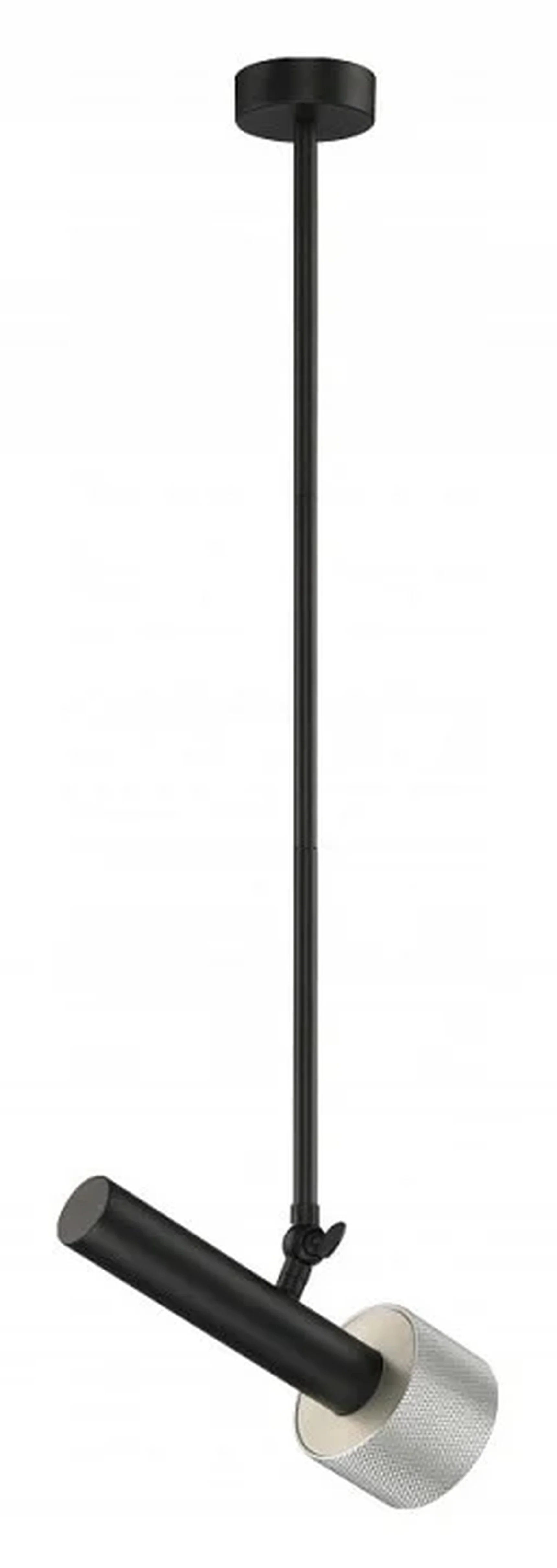 Светильник потолочный iLEDEX Delta 2361-1 BK+SL