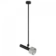 Светильник потолочный iLEDEX Delta 2361-1 BK+SL