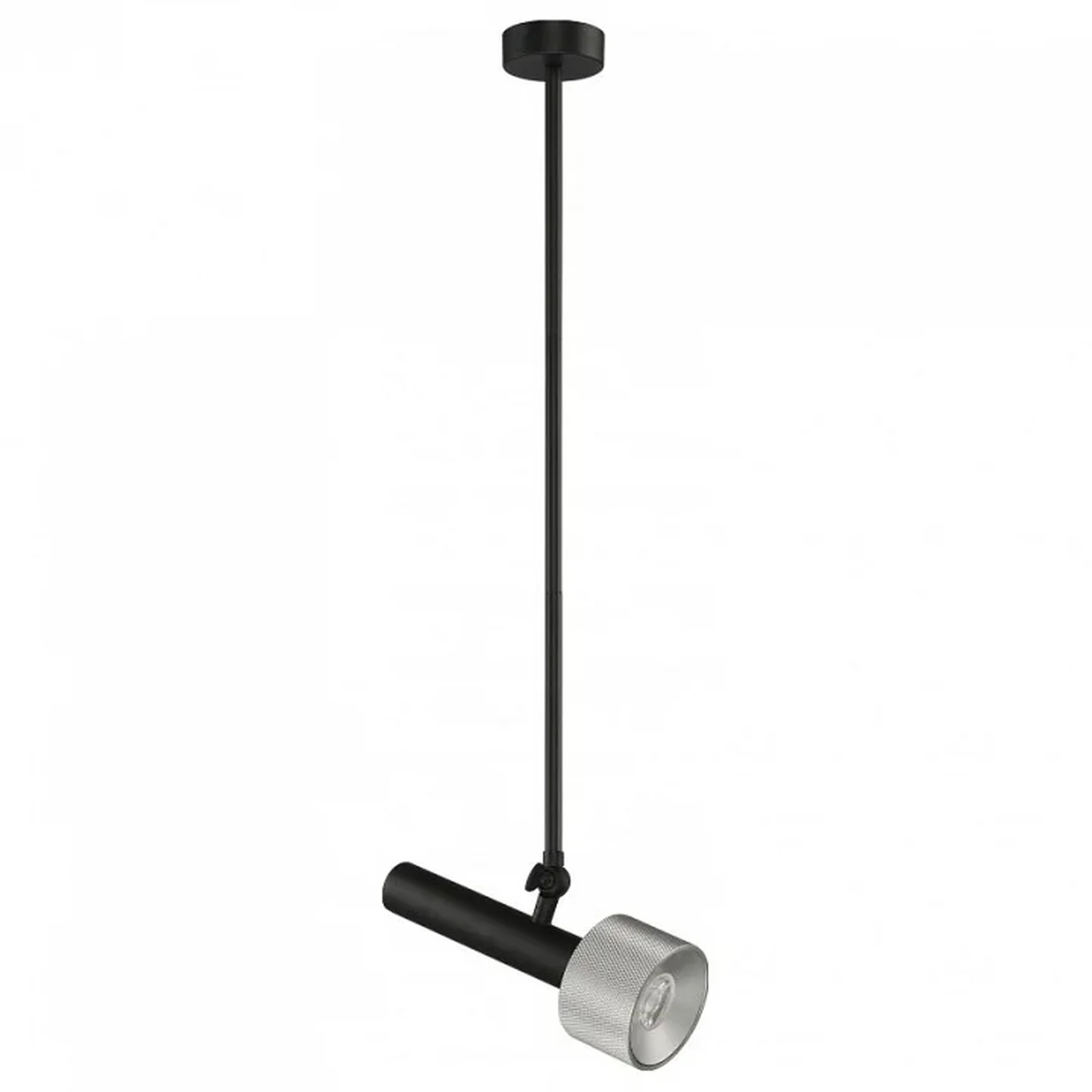 Светильник потолочный iLEDEX Delta 2361-1 BK+SL
