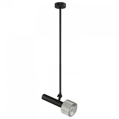 Светильник потолочный iLEDEX Delta 2361-1 BK+SL