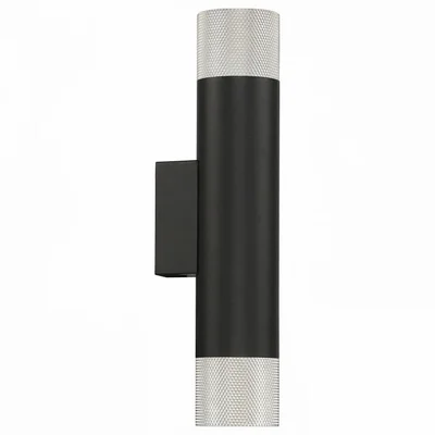 Светильник настенный iLEDEX Delta 2365-2 BK+SL