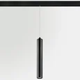 239337 Светильник подвесной 48V для трека UNO LED 7W 500LM 24G ЧЕРНЫЙ МАТОВЫЙ ANTIGLARE 3000K