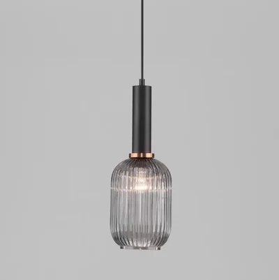 Подвесной светильник Eurosvet 50181/1 дымчатый