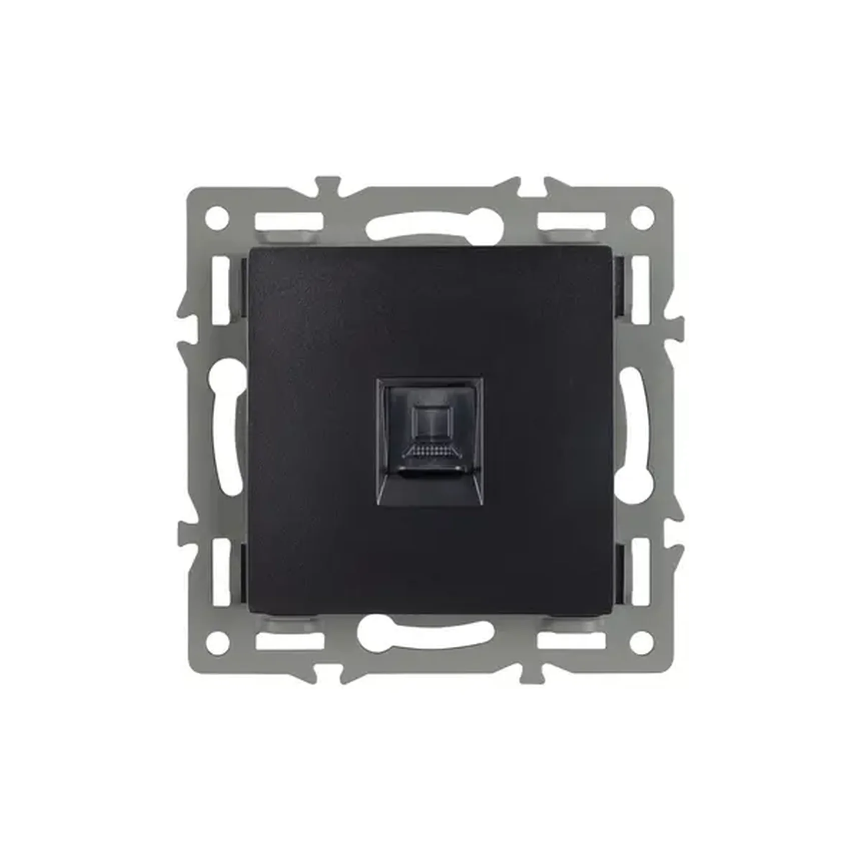 Механизм компьютерной розетки SCT-MPC1-PL-BK (RJ-45, CAT6) (Arlight, -)