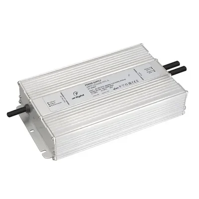 Блок питания ARPV-LG24600-PFC-A (24V, 25A, 600W) (Arlight, IP67 Металл, 5 лет) 053862
