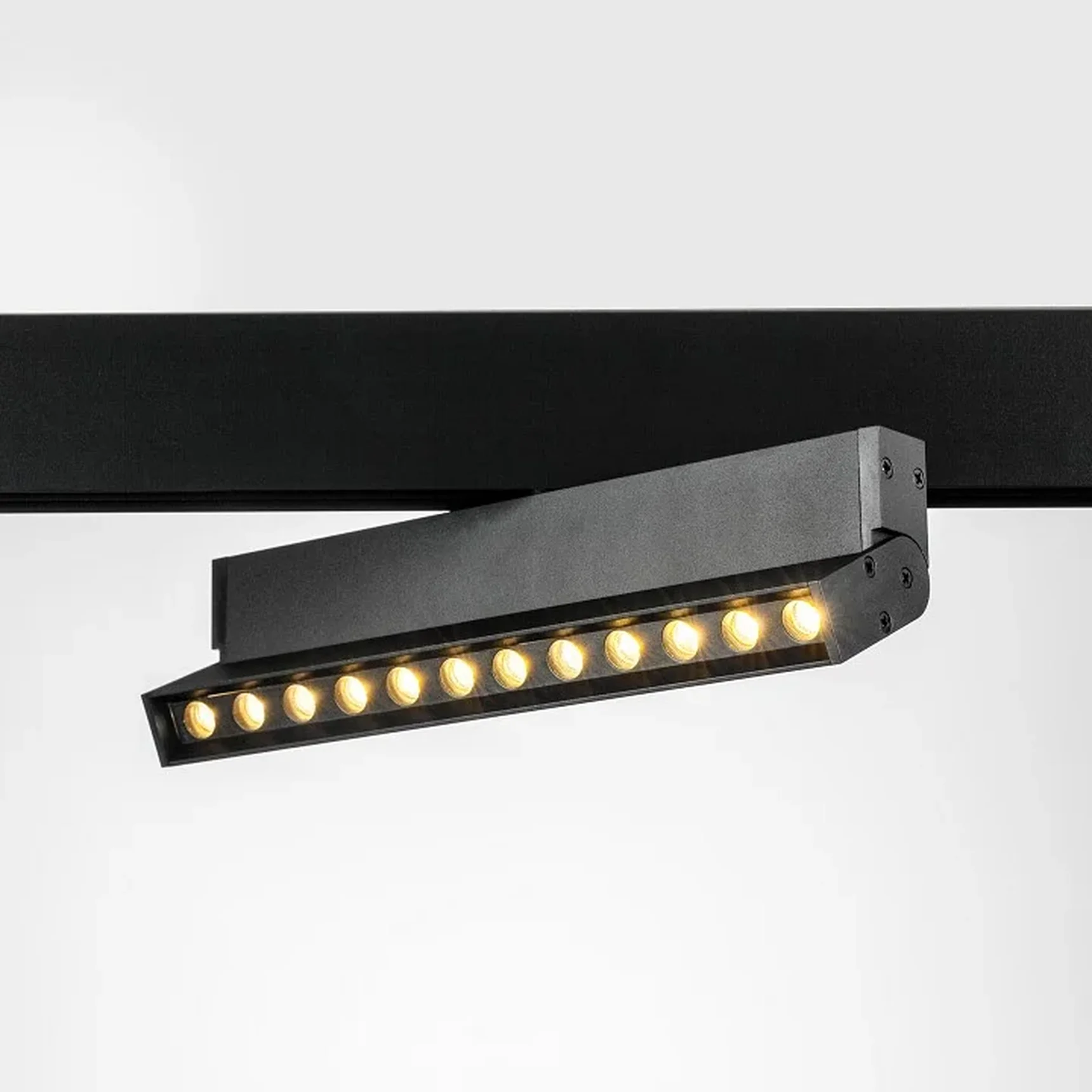 259037 Светильник 48V поворотный д/трека UNO LED 12W 800LM 24G ЧЕРНЫЙ МАТОВЫЙ 3000K