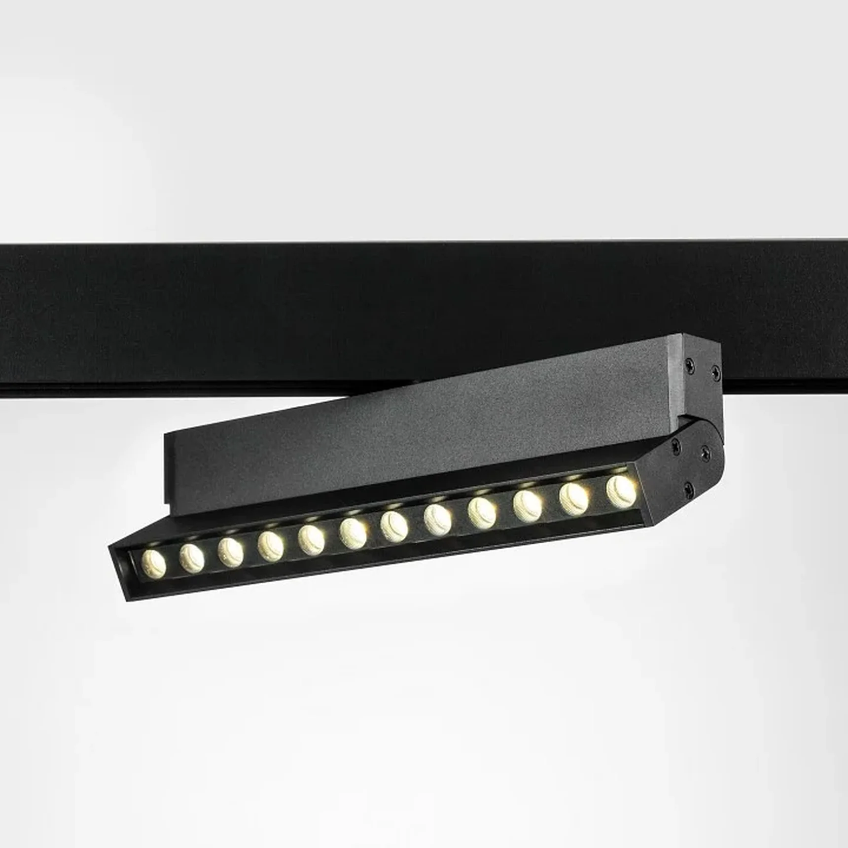 259047 Светильник 48V поворотный д/трека UNO LED 12W 800LM 24G ЧЕРНЫЙ МАТОВЫЙ 4000K