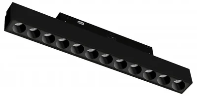 259107CCT Светильник трековый 48V UNO CCT COB LED 12W 740LM 24G ЧЕРНЫЙ МАТОВЫЙ 3000K/4000K/6000K/SMART