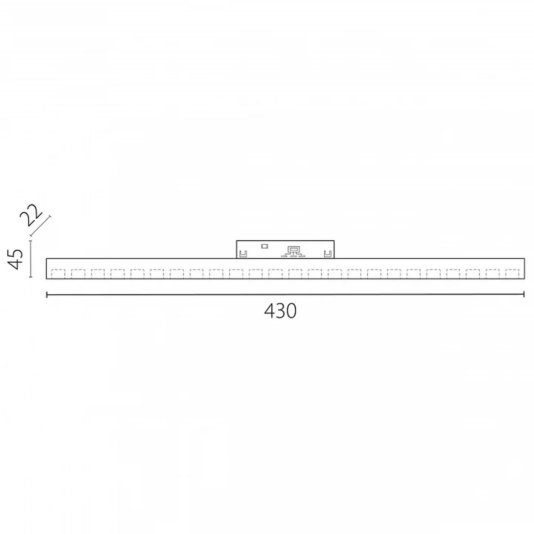 259206CCT Светильник трековый 48V UNO CCT LED 24W 1390LM 24G БЕЛЫЙ МАТОВЫЙ 3000/4000/6000K/SMART