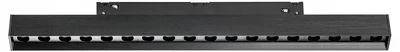 259237 Светильник 48V д/трека UNO LED 18W 1400LM 24G ЧЕРНЫЙ МАТОВЫЙ 3000K