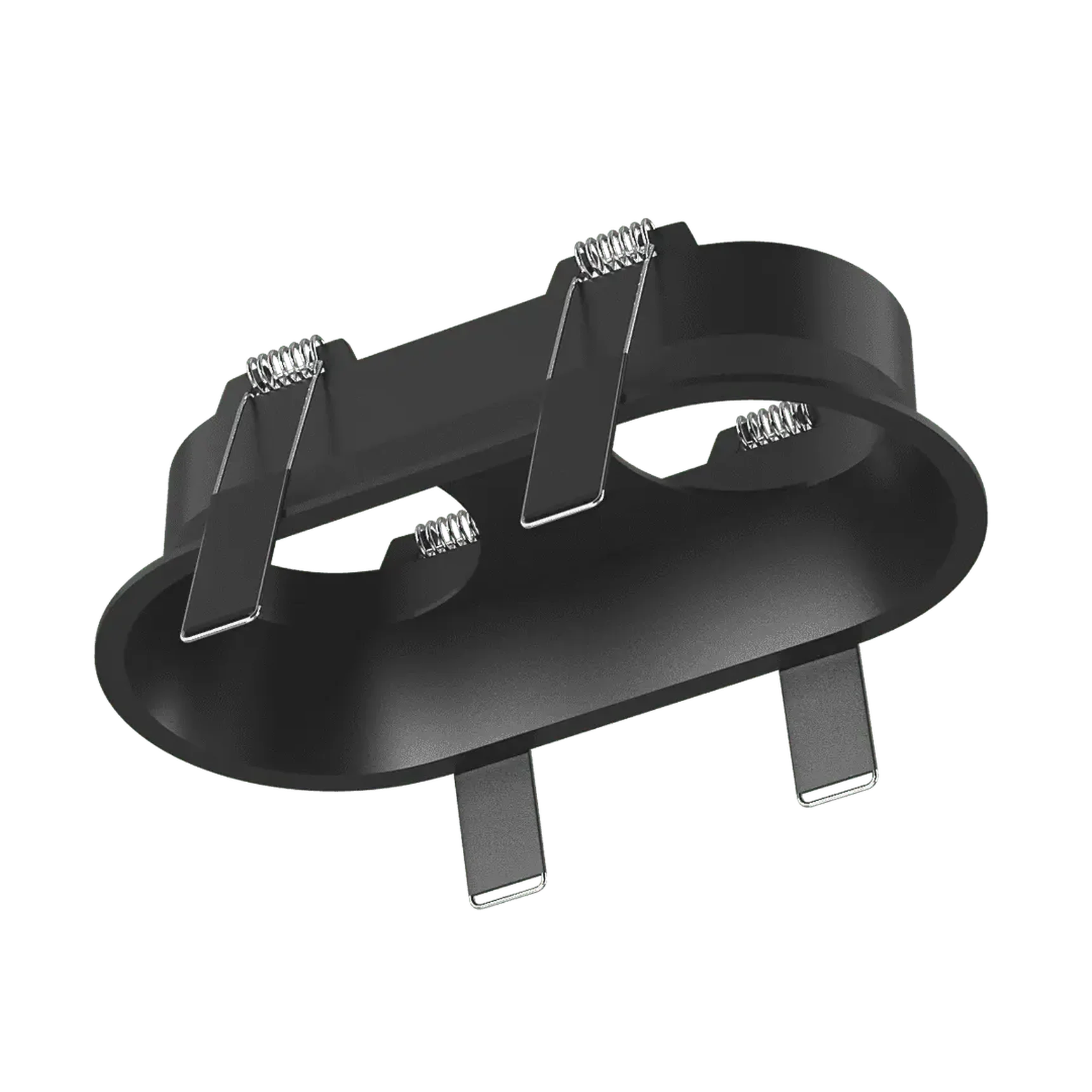 Корпус светильника потолочный встраиваемый наклонный, Черный, IP20, COMBO-50-BL