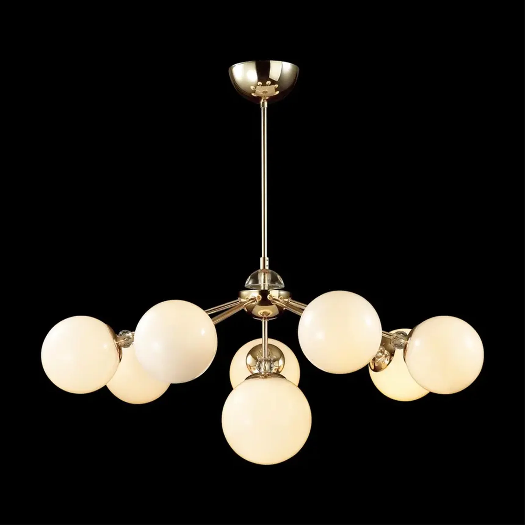 6536/8C MODERNI LN23 111 золотой Люстра потолочная E27 8*40W 220V MARSHA