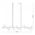 Светильник подвесной TELESCOPE 2688-140 BR