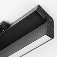 269037 Светильник 48V трековый поворотный UNO LED 13W 980LM 120G ЧЕРНЫЙ 3000K