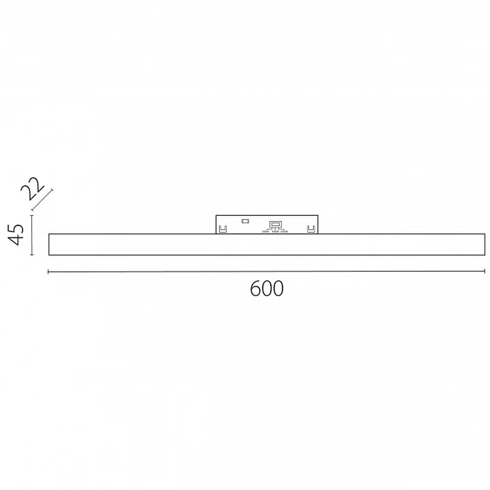 269607CCT Светильник трековый 48V UNO CCT LED 24W 1130LM 120G ЧЕРНЫЙ МАТОВЫЙ 3000/4000/6000K/SMART