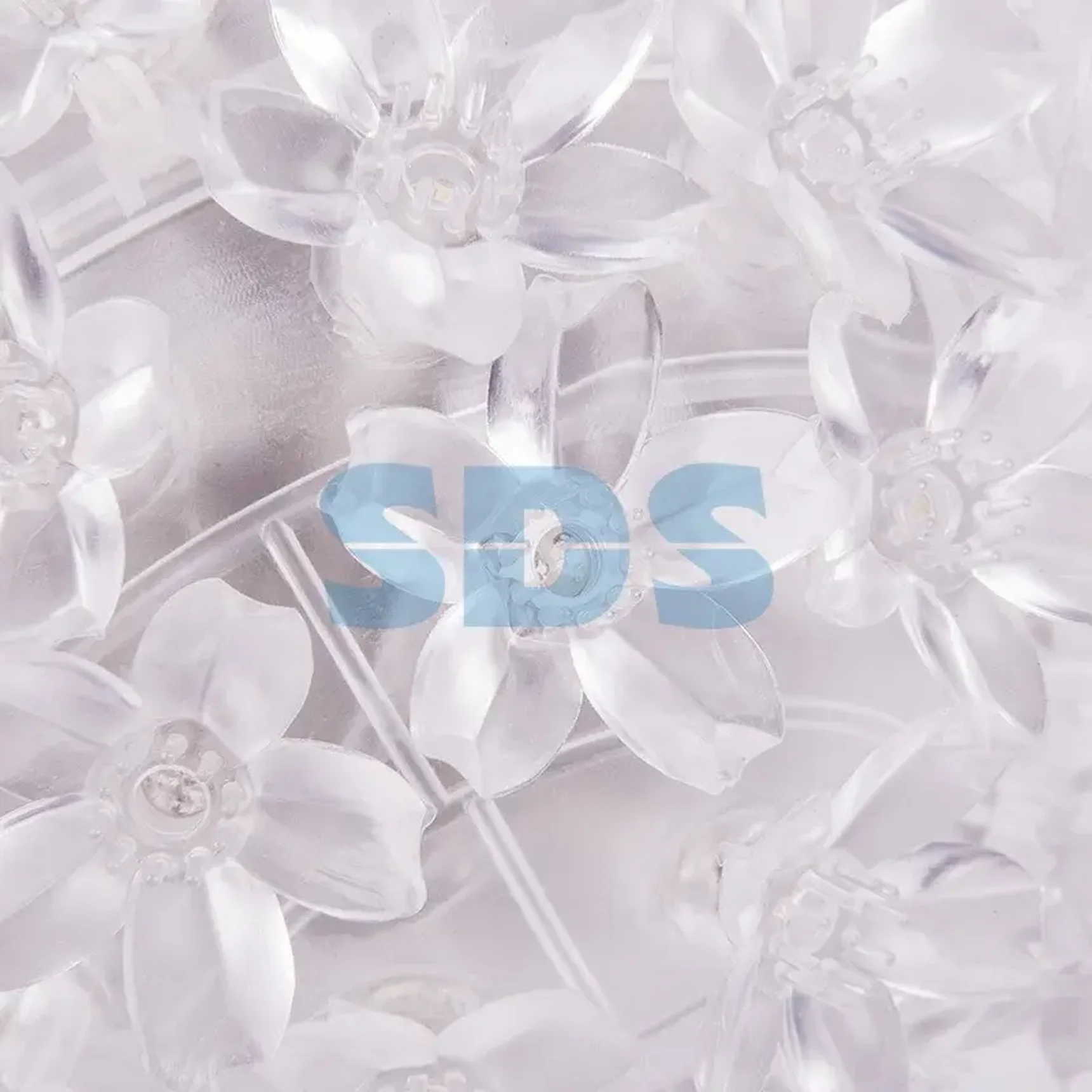 Шар светодиодный 230V, диаметр 12 см, 50 светодиодов, цвет синий