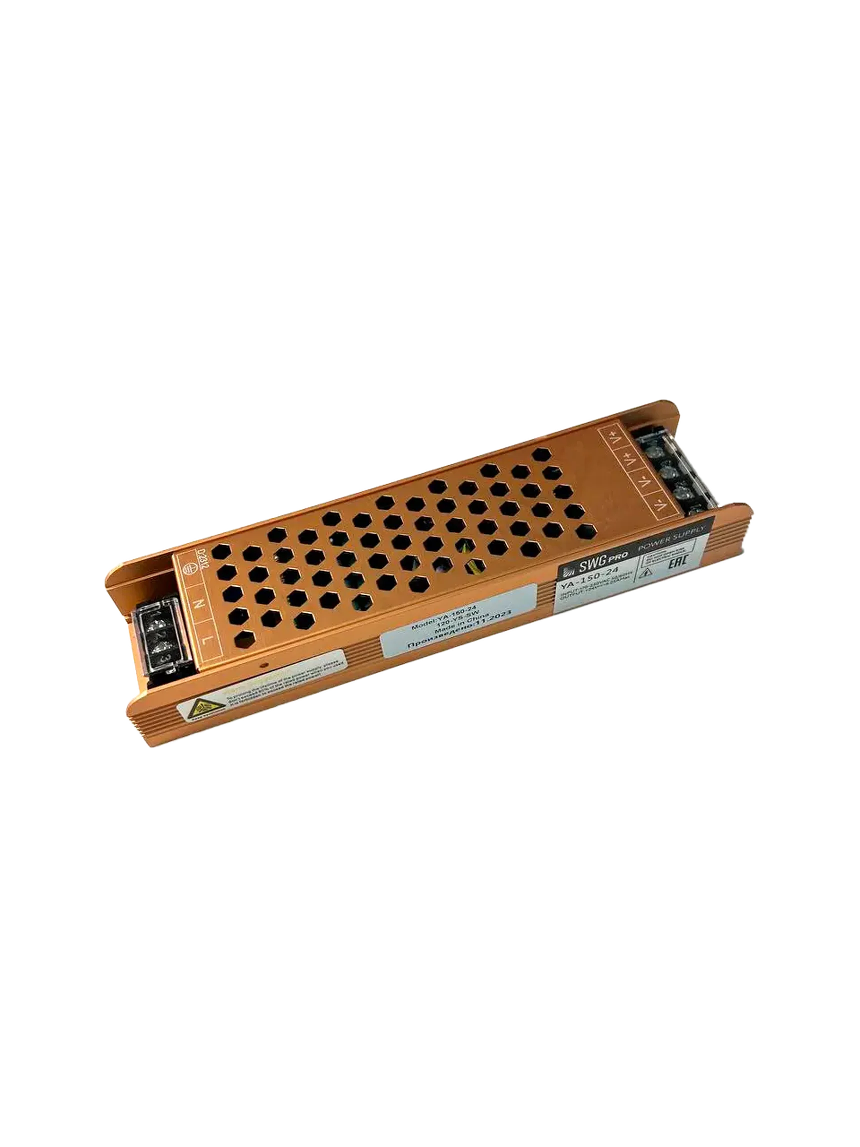 Блок питания для светодиодной ленты, 150Вт, 24В, YA-150-24