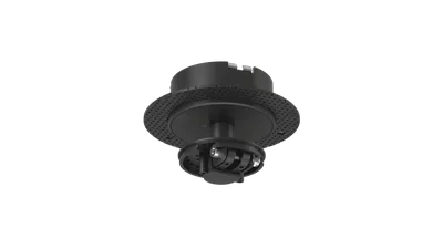 Крепление сменное М1 для светильников VILLY, поворотное встраиваемое в гипсокартон, цвет Черный, VL-M1-BL